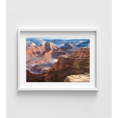 «Rock of Ages» par Jack Sorenson, reproduction d'art de Canyon, reproduction de tons terreux, Art de paysage rocheux, décor de maison rocheuse, impression de décor chaleureux