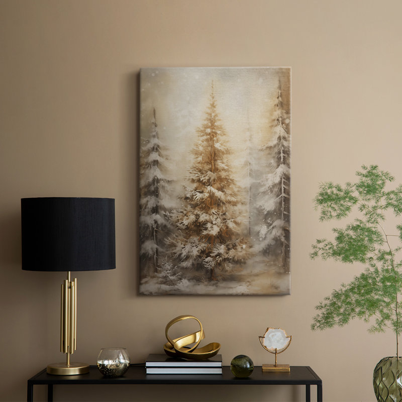 Art des Fêtes de Noël, dessin sur toile, H 60 po x l 40 po
