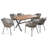 7 Pieces Patio Dining Set-1549952783