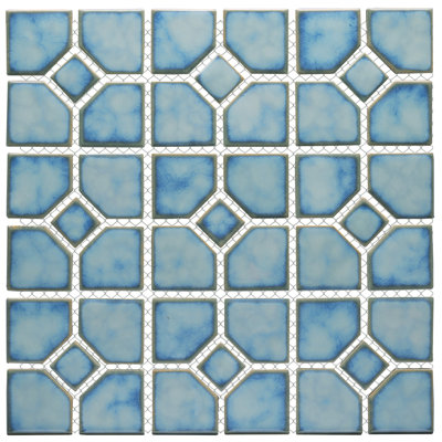 Hudson Oxford 11-3 / 8 po X 11 3/8 po Carreau de mosaïque en porcelaine
