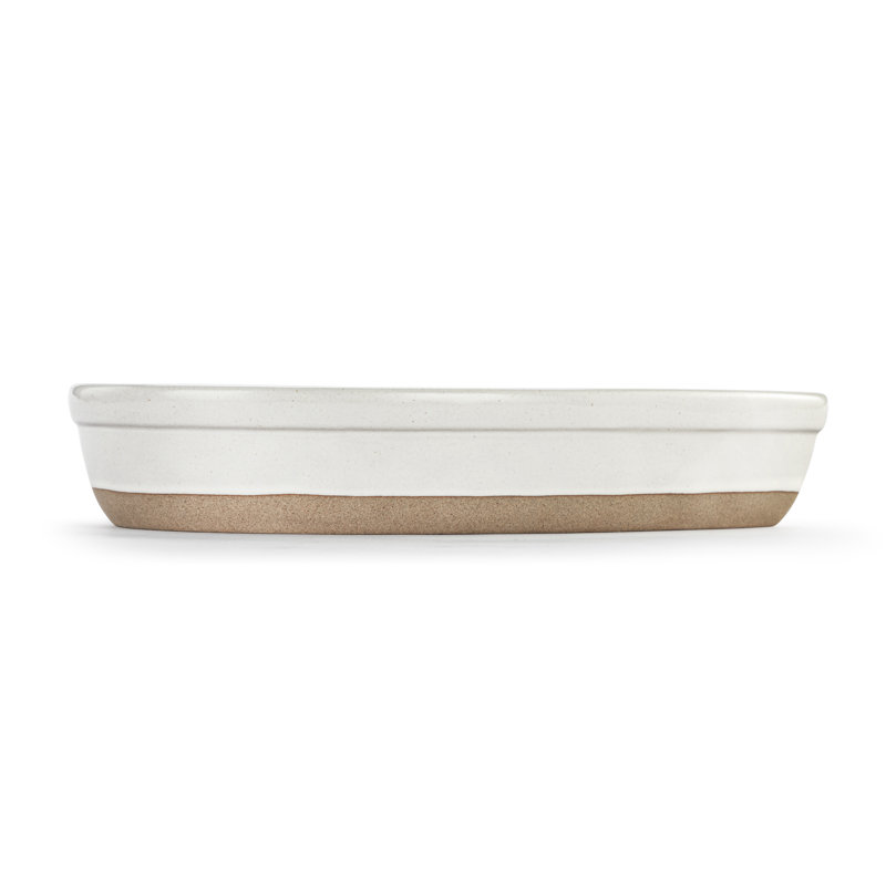 White Gather 'Round Heart Pie Dish - 9.5In