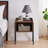 Kazuyo Midcentury Modern 2 Tier End Table-1833413084
