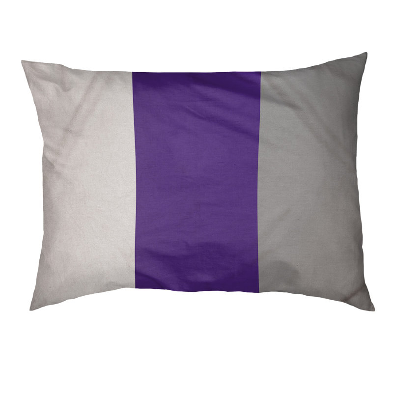 Coussin d'extérieur pour chien Mississippi Rebellion, Très grand (l 50 po x P 40 po x H 7 po), Milieu violet / gris