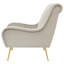 Fauteuil d'appoint à coussin serré Lundy Stone-117067017