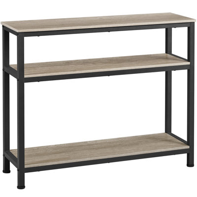Lenoir 40''W 3-Layer Narrow Console Table