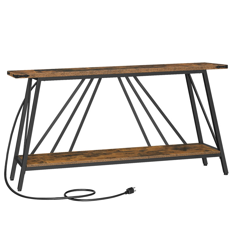 Console Durdham, Brun, 31.5" H x 63" W x 11.8" D