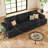 Bianca Middle Seat Of The Plush Corduroy Modular Sofa-1190086481