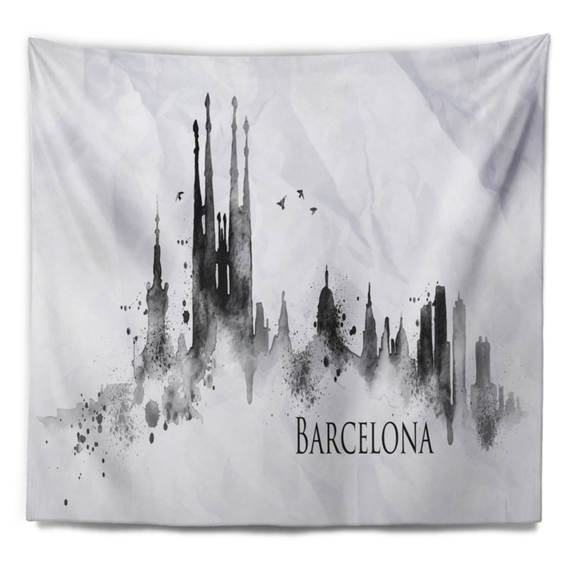 Polyester Tapestry, H 32 po x l 39 po