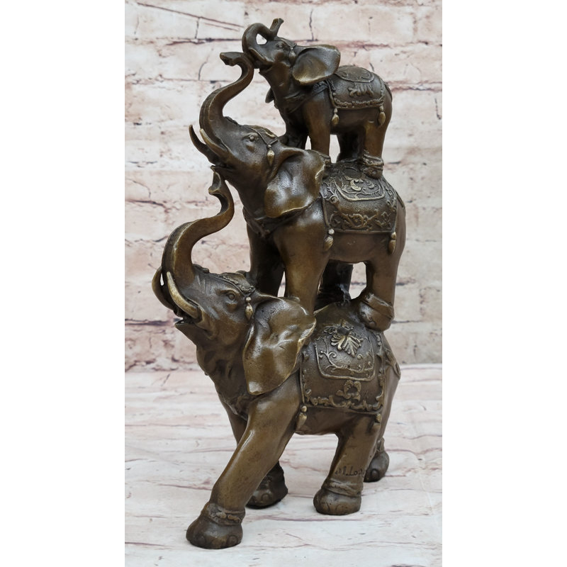 Figurine figurine animal collection bronze