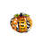 2 Piece Collapsible Metal Pumpkin Statuary