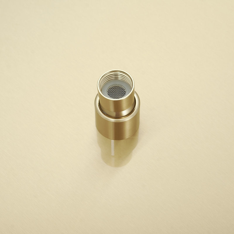 Adjustable Shower Head 2.5 GPM GPM, Brushed Gold