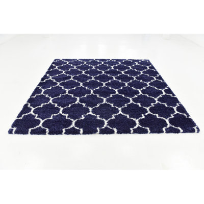 Tapis bleu marine / ivoire Scottsville