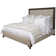 Louise/Lawrence King Upholstered Low Profile Panel Bed
