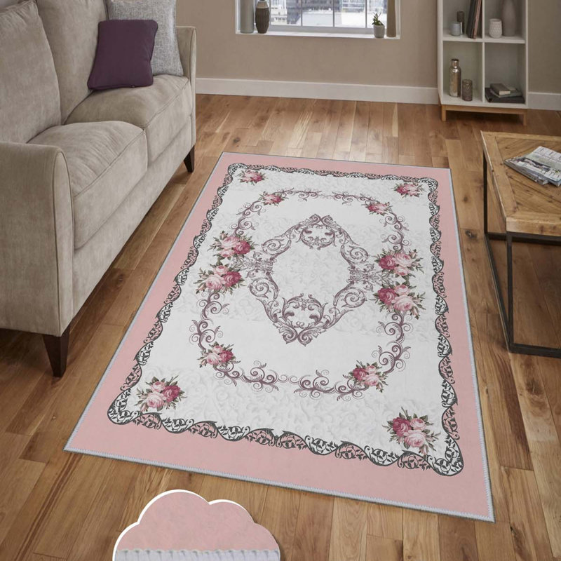 Premium 3D Printed Area Rug, 5.2 x 7.5 Feet, 100% Polyester, 650 g/m² | Antibacterial, Non-Slip PVC Dot Underside, Machine Washable | Ideal for Living Room, Bedroom & Home Decor, Soft Pile Height: 0.3 Inches