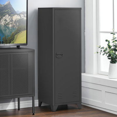 Larock 1 -Door 3 -Shelf Accent Cabinet