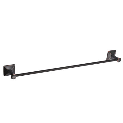 Porte-serviettes mural 24 po Euro Transitional Series - Chrome poli
