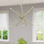 Grand lustre 10 lumières en chrome noir-1293967948