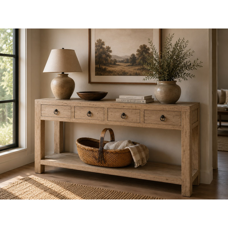 70'' W Solid Wood Sideboard
