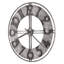 Metal Analog Wall Clock