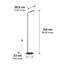 Kaylei 56.69'' Matte LED Novelty Floor Lamp