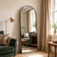 Aluminium Arch Freestanding Full Length Mirror-2100988580