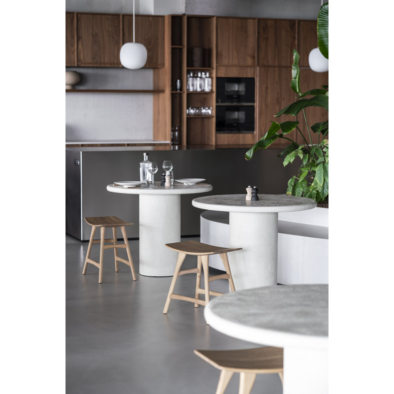 Elements Round Dining Table, 30" H x 35.5" L x 35.5" W