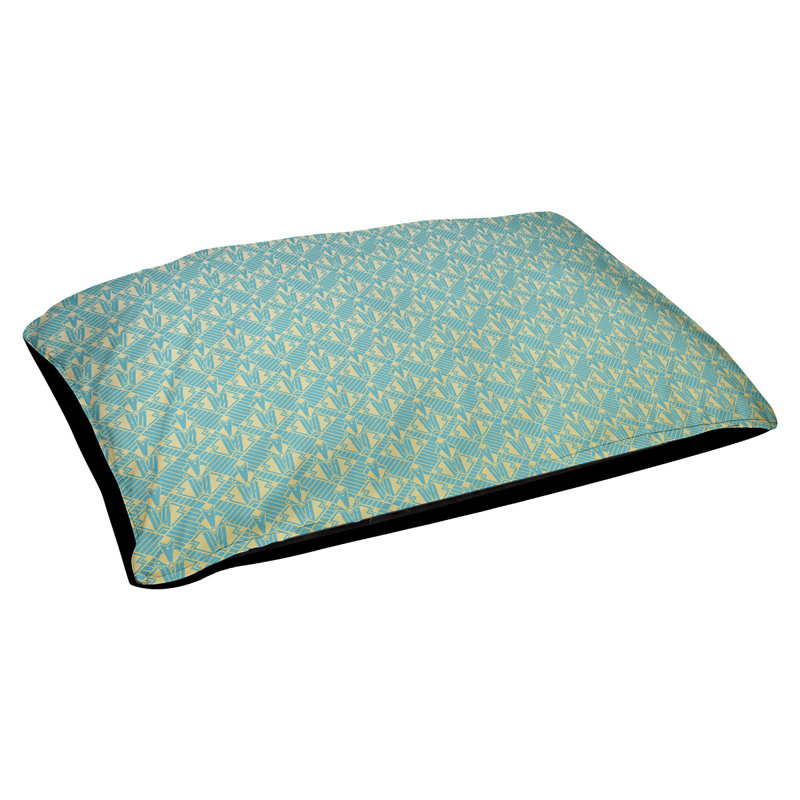 Coussin pour chien Byrge, Moyen (L 29,5 po x P19,5 po x H 9,5 po), Vert clair