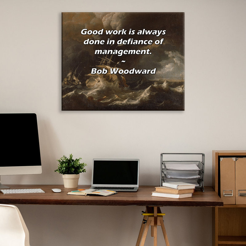 Trinx Gallery Wrapped Canvas By Yngwie Malmsteen: "Fast is only cool if it’s melodic and has, 17" H x 24" W