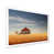 White Single Picture Framed