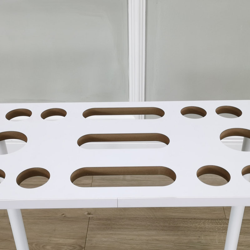 24X12X22" Long Handle Tool Organizer Garage Garden Tool Storage Rack 13-Slot Positions Janitorial