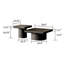 Ensemble de tables basses Modern Modern-129422347