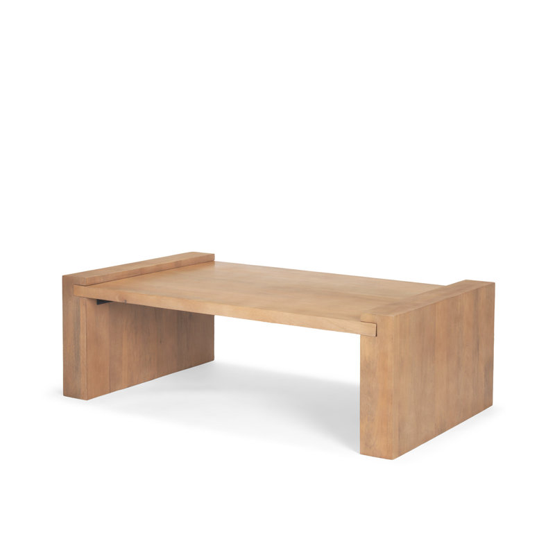 Table basse 48 "en bois massif naturel