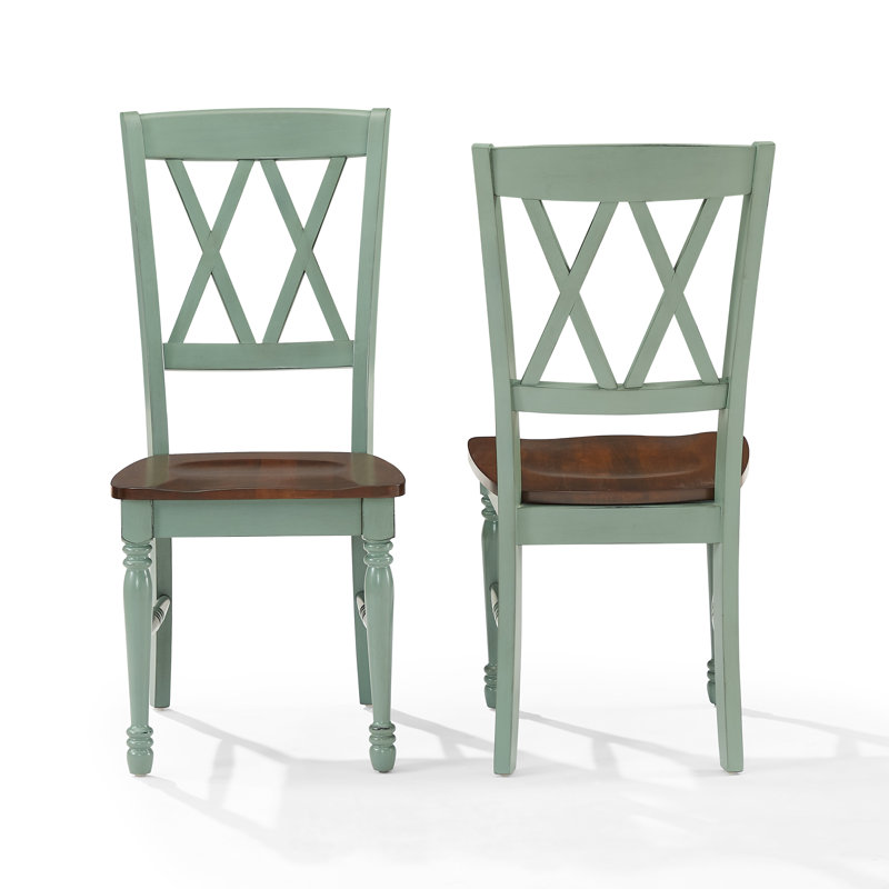 Dunblane 17.5'' H Side Chair, Distressed Teal