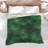 Green Abstract Splatter Comforter-128573999