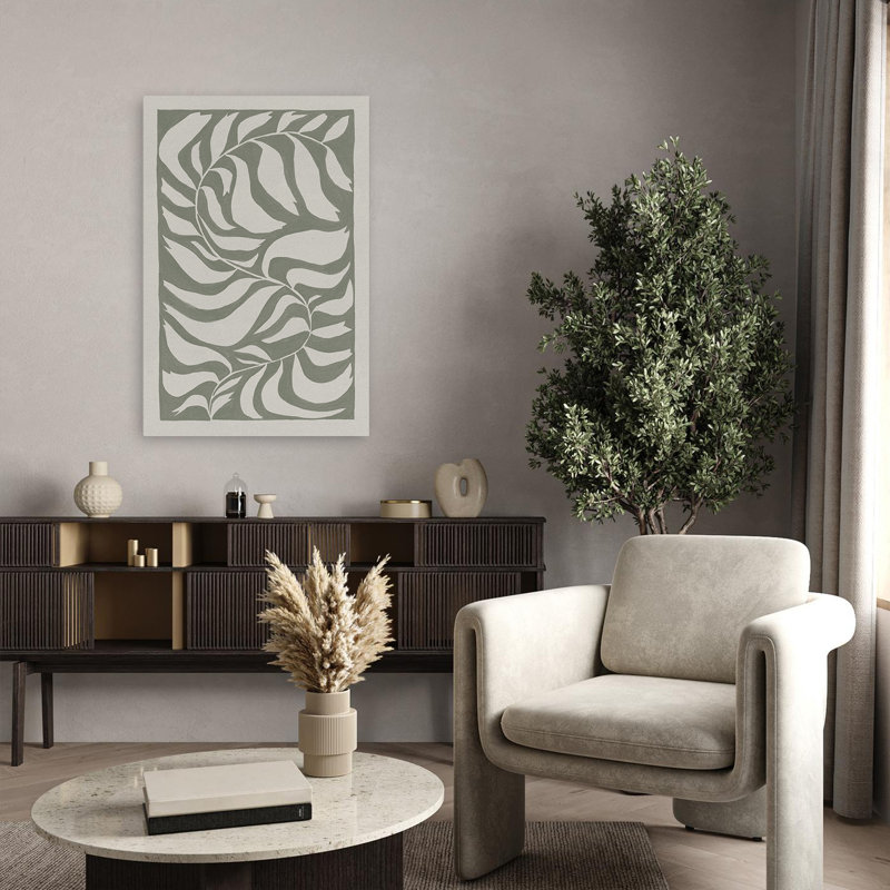 Modern And Contemporary Winding Vine, 36" H x 24" W