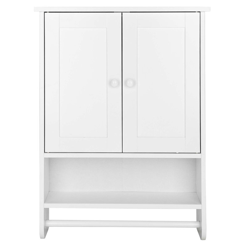Armoire de rangement murale avec deux portes