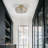 3-Light 18.31" Crystal Flush Mount Ceiling Light-1492529423