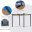 Pavillon de jardin en aluminium, pour l'extérieur avec auvent rétractable-123218933-123218928