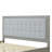 Solid Wood Platform Upholstered Headboard King Bed