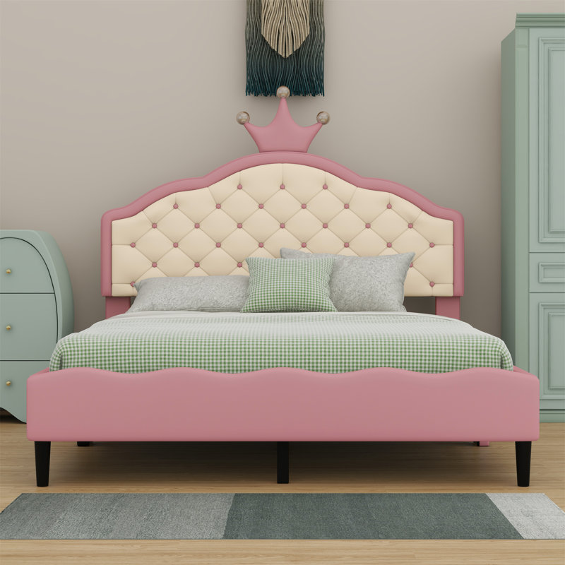 Lit princesse tapissier Lovely Crown, Double