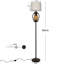 Lampe sur pied traditionnelle 66 po Bucholz