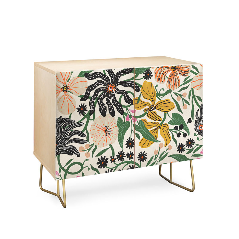 Deddo Accent Cabinet, Gold
