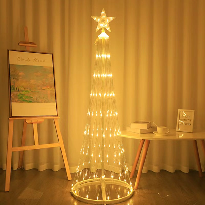 Arbre de Noël 6 pi, Blanc chaud