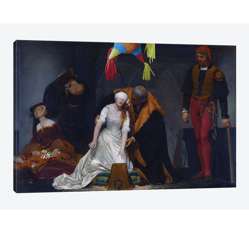 «Mexico Pinata», impression sur toile, H 8 po x l 12 po x P 0,75 po, Toile tendue, Pas de tapis