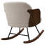 Chaise berçante rembourrée Valera-954945204