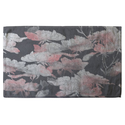 Cotton Floral Tea Towel Kitchen Towel