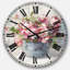 Maison Des Fleurs III - Horloge murale maison de campagne-36850715