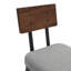 Thornaby Upholstered Counter Stool with Metal Frame-1798565386