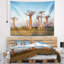 Tapisserie sky landscape of baobabs under the clamation-28487350