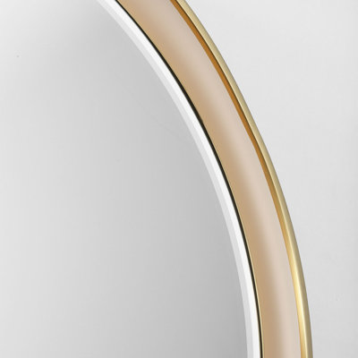 Tricia Illuminated Round Mirror
